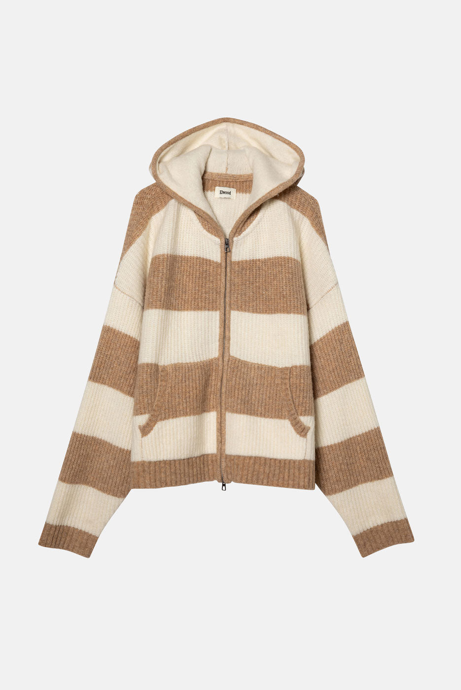 STRIPE SWEATER HOODIE