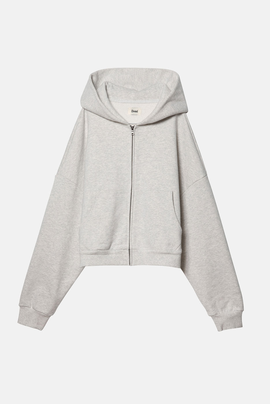 ZIP RECTANGLE HOODIE