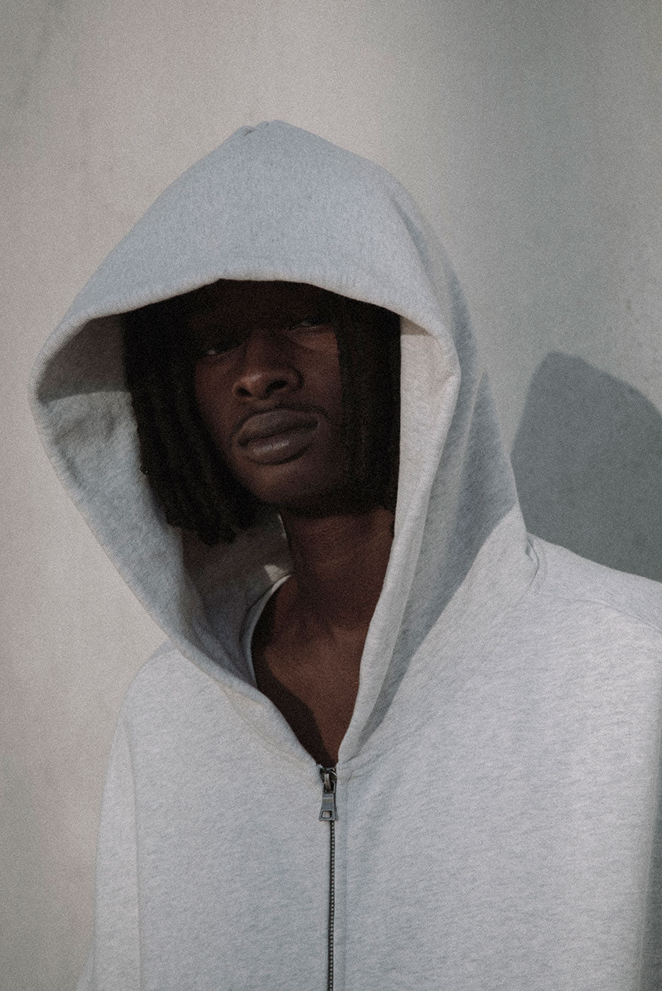 ZIP RECTANGLE HOODIE