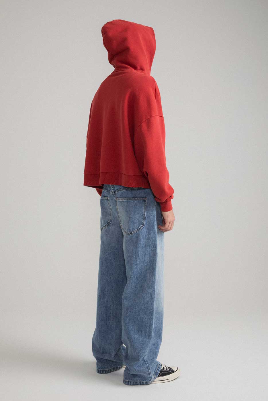 ZIP RECTANGLE HOODIE