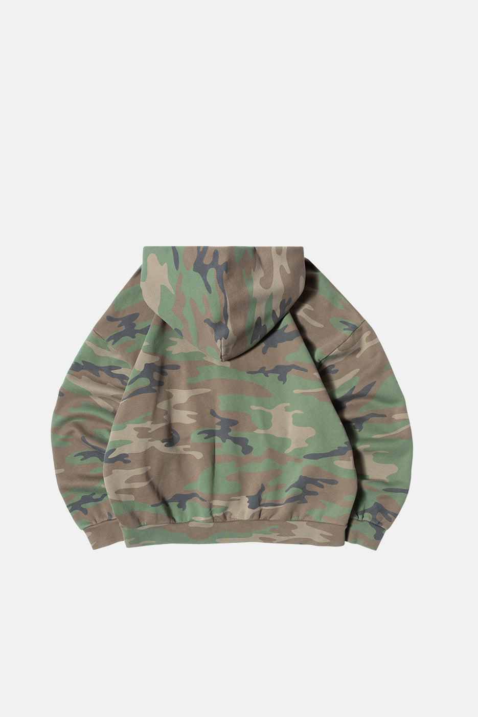 CAMO ZIP HOODIE