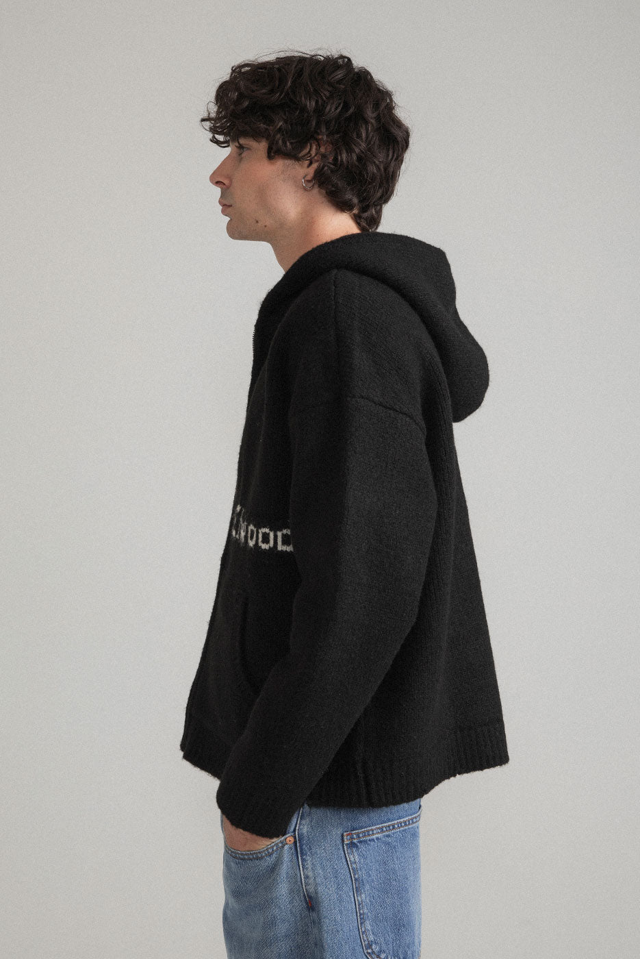KNIT ZIP SWEATER