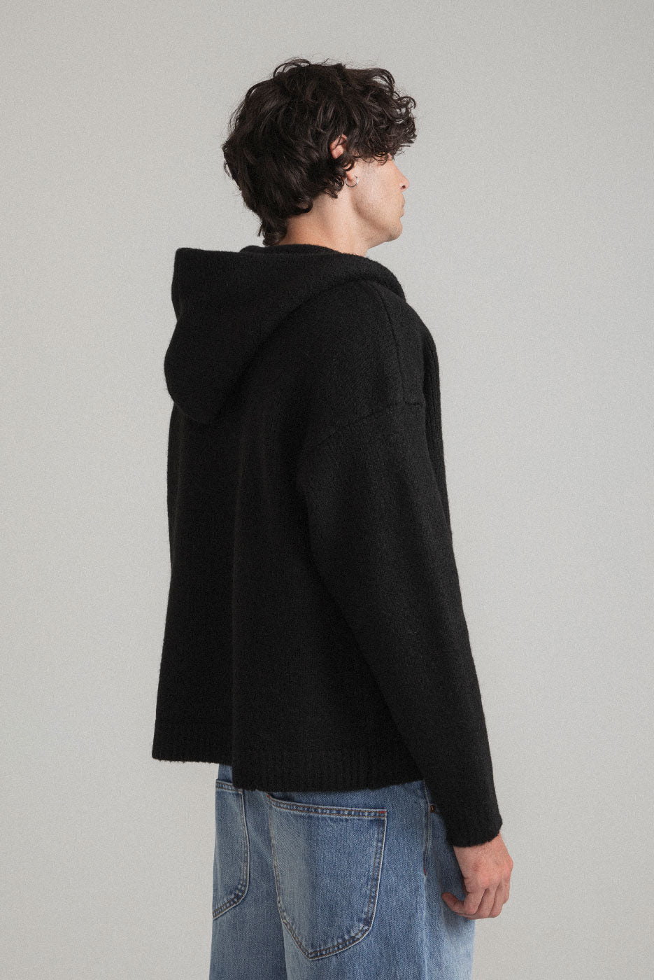 KNIT ZIP SWEATER