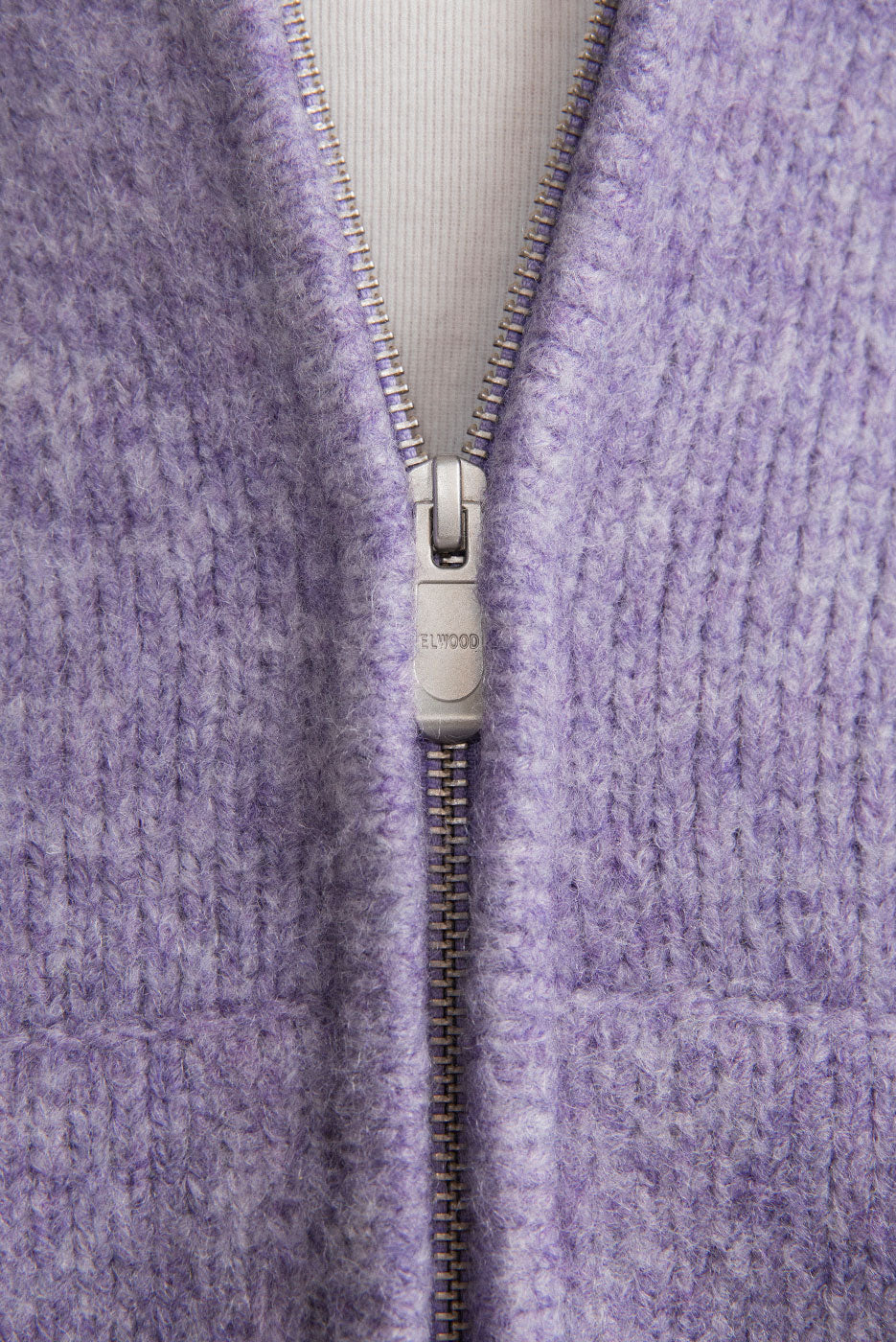 KNIT ZIP SWEATER