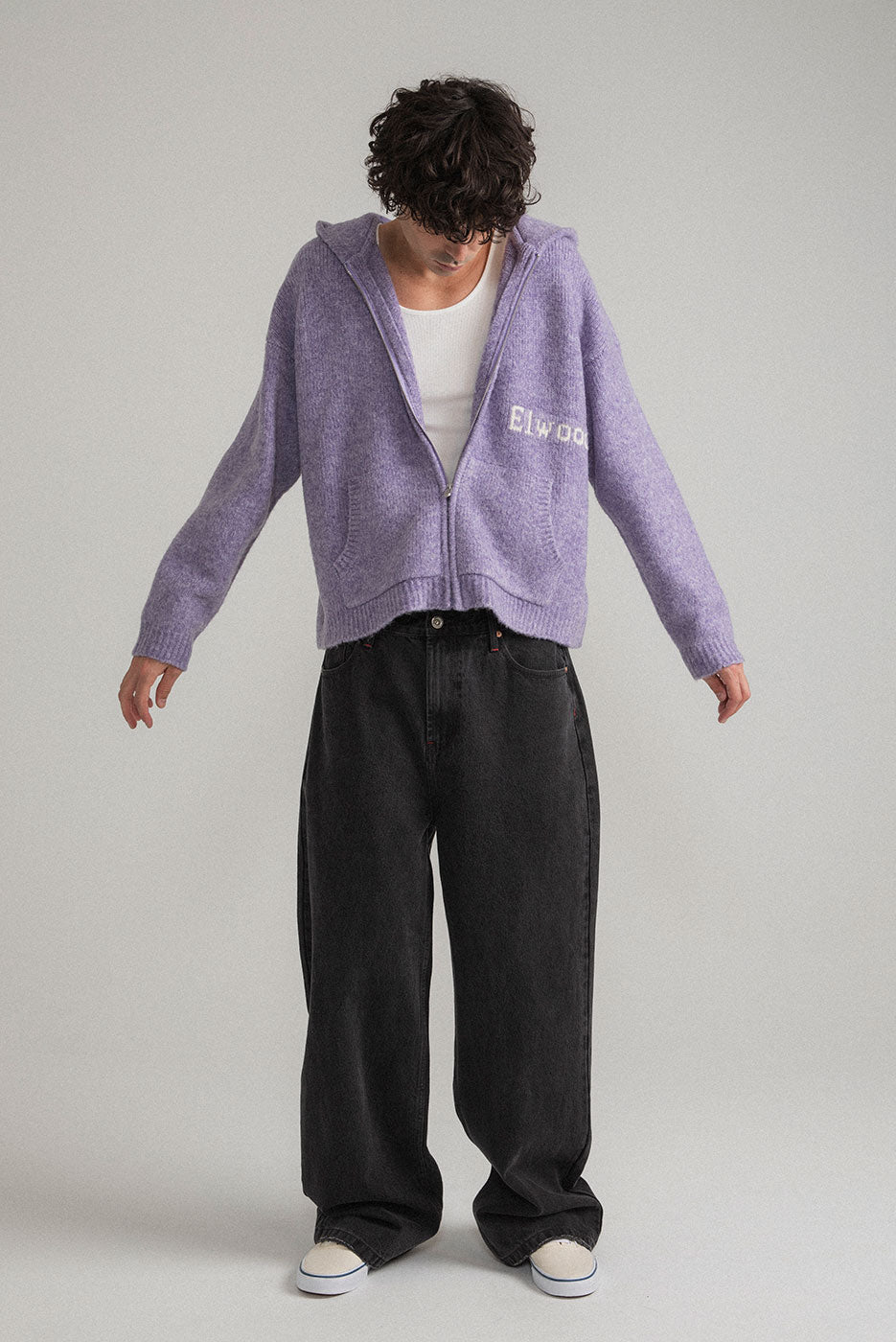 KNIT ZIP SWEATER