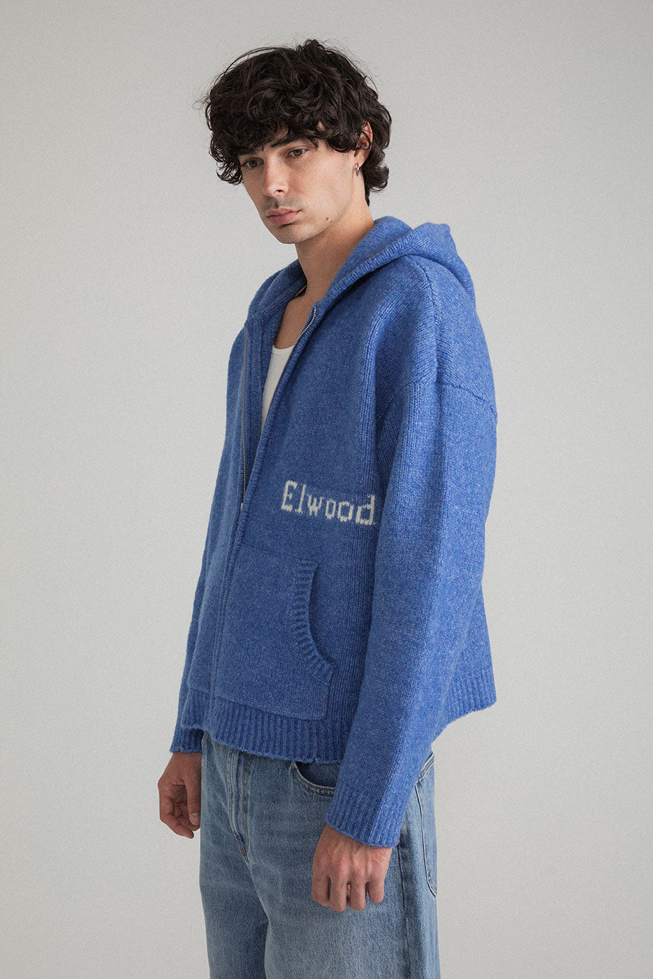 KNIT ZIP SWEATER
