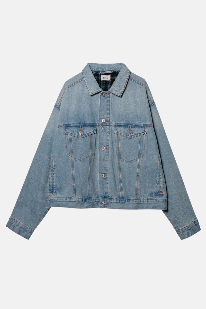 WESTERN DENIM JACKET in LIGHT INDIGO – Elwood Clothing