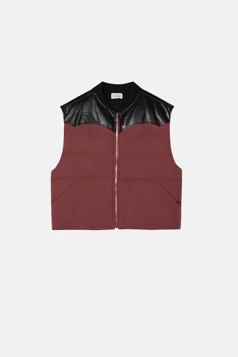 WESTERN PUFFER VEST in RED – Elwood Clothing