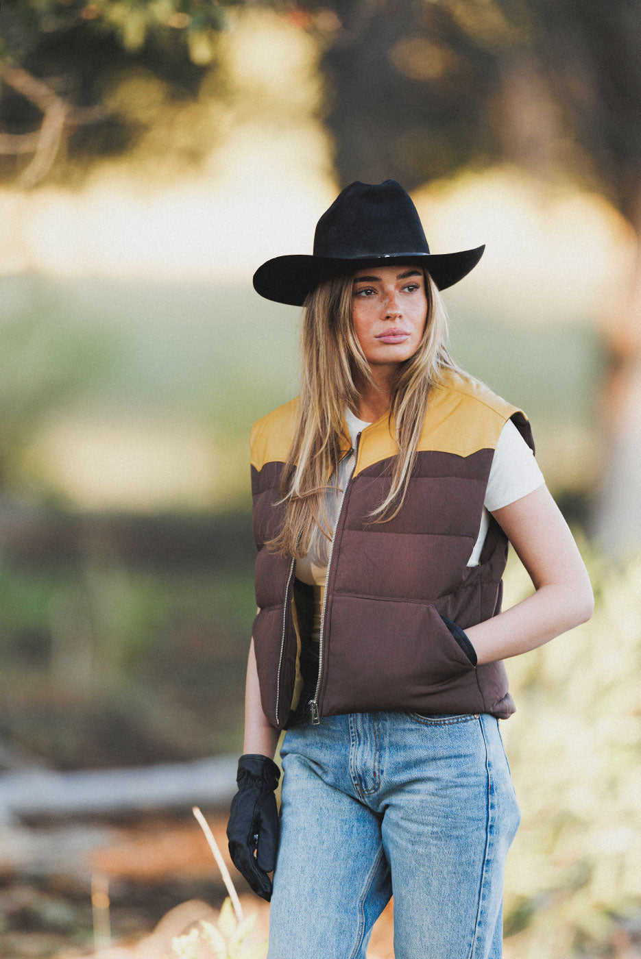 WESTERN PUFFER VEST