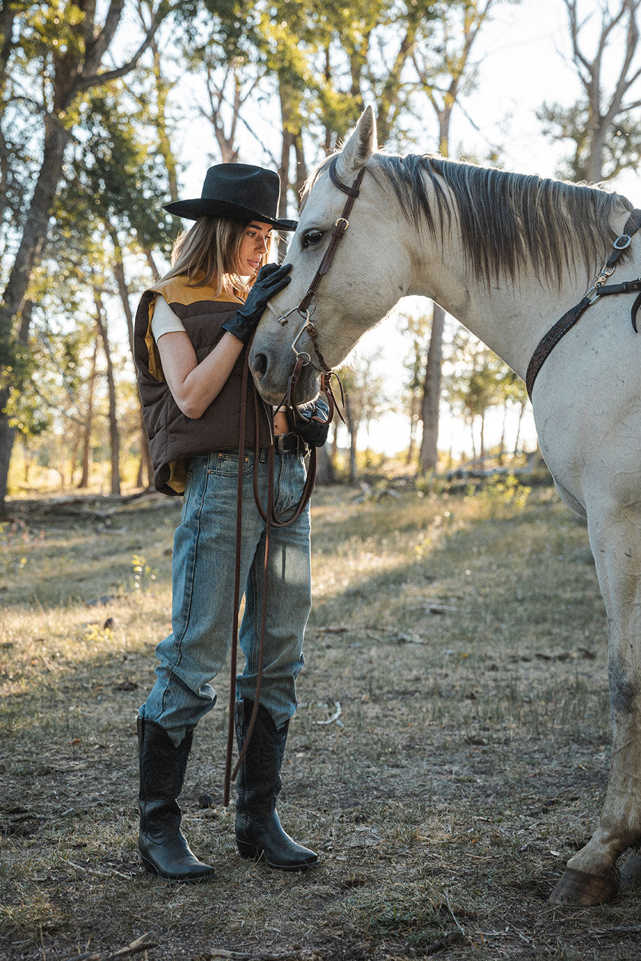 WESTERN PUFFER VEST