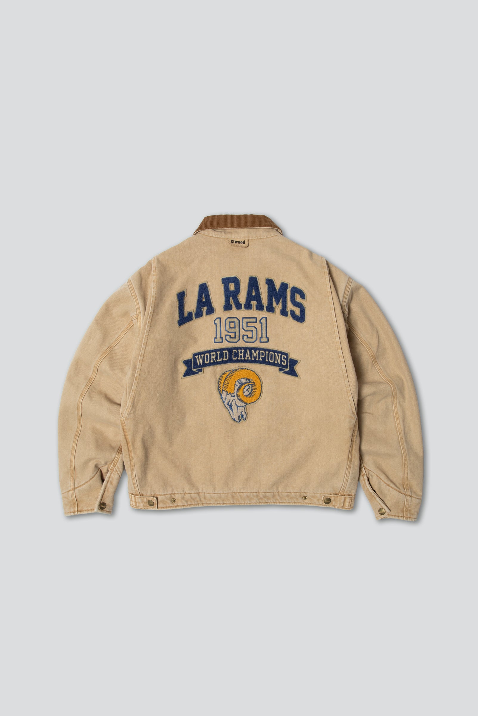 RAMS TAN PETROL JACKET in TAN – Elwood Clothing