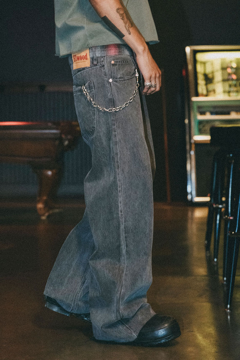 FLARE DENIM PANT