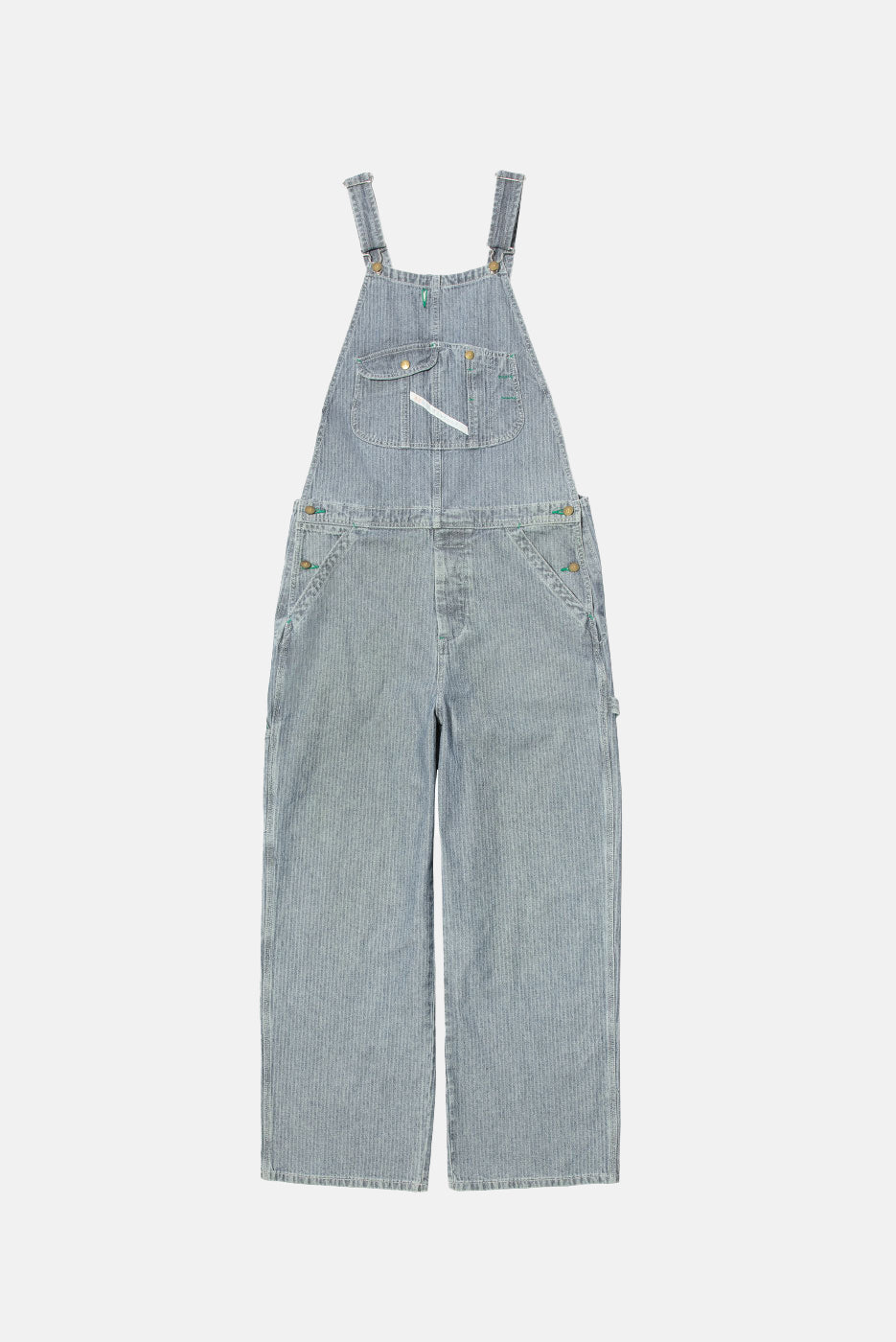 BLEACHER DENIM OVERALL