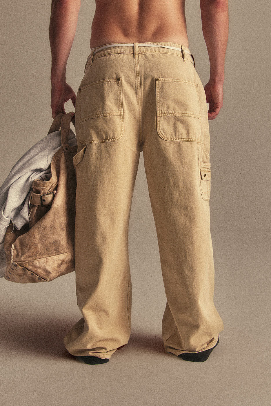 BAGGY INDUSTRY PANT in KHAKI – Elwood Clothing