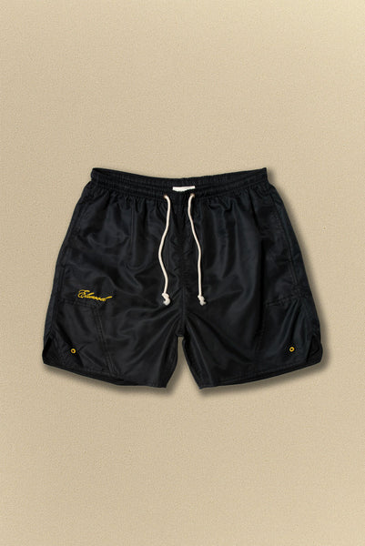 OLYMPIC NYLON SHORT in COAL – Elwood Clothing