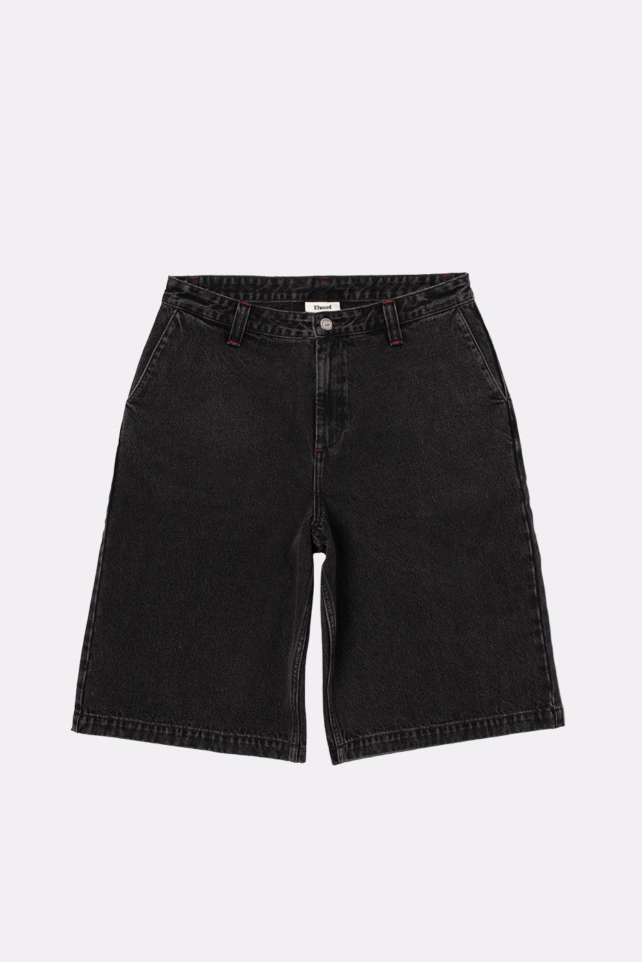 パンツ Baggy Denim Short BIG BAGGY DENIM SHORT in WASHED BLACK – Elwood Clothing