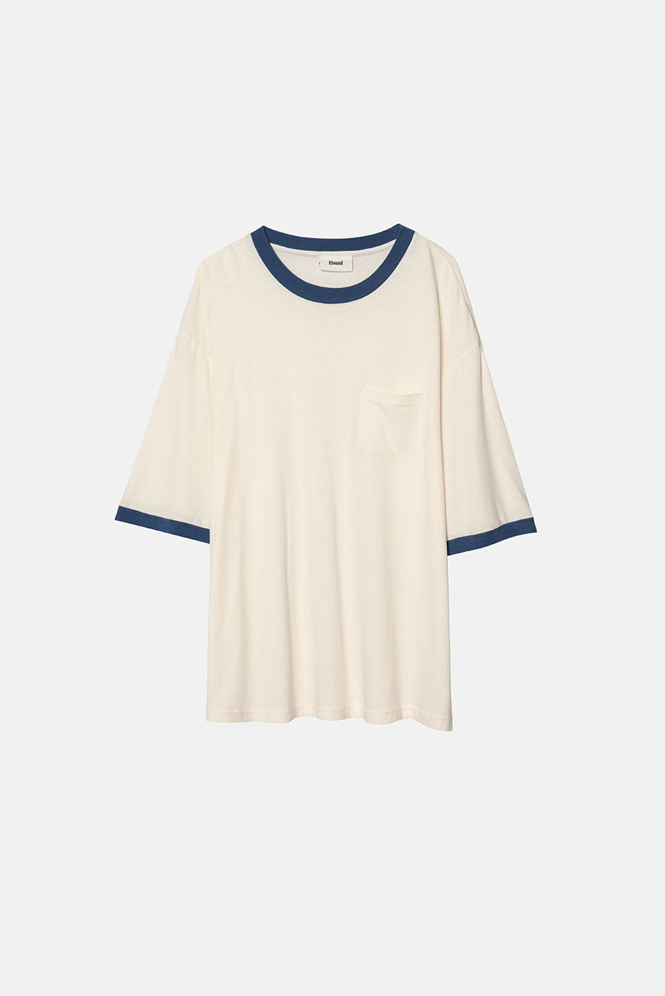 TROPHY RINGER SS TEE in FIELD WHITE/BLUE – Elwood Clothing