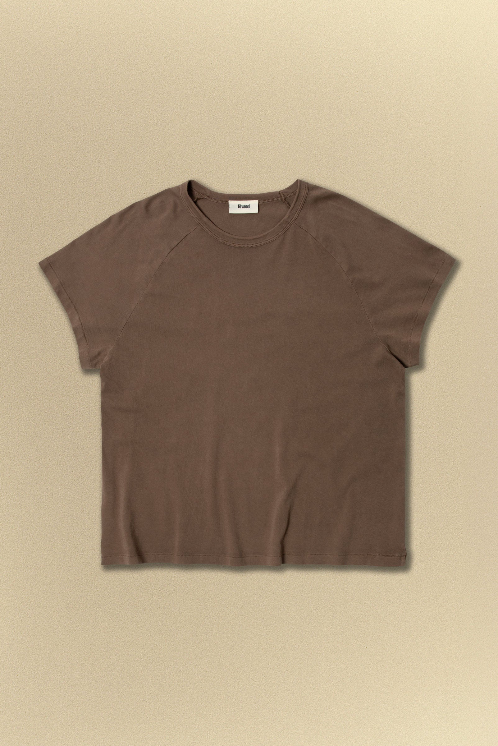 SS RAGLAN TEE in BROWN – Elwood Clothing