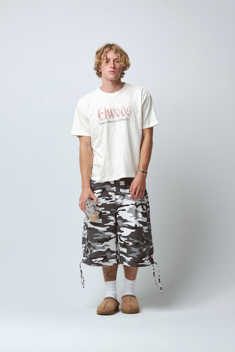 LEO TEE in VINTAGE WHITE – Elwood Clothing