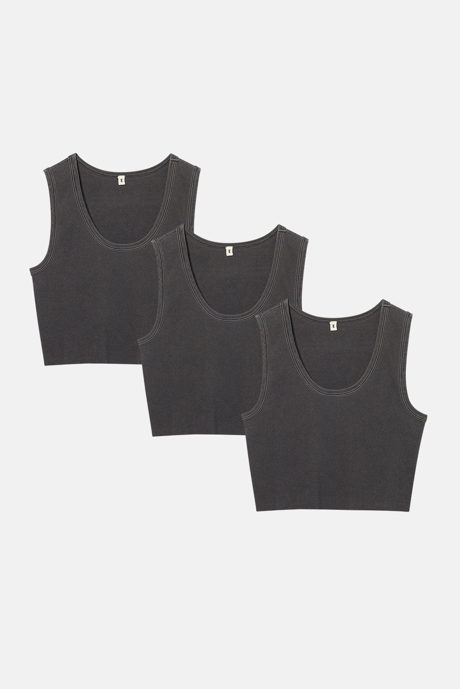 MALIBU CROP TANK 3 PACK