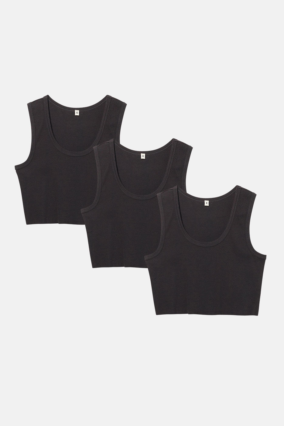 MALIBU CROP TANK 3 PACK