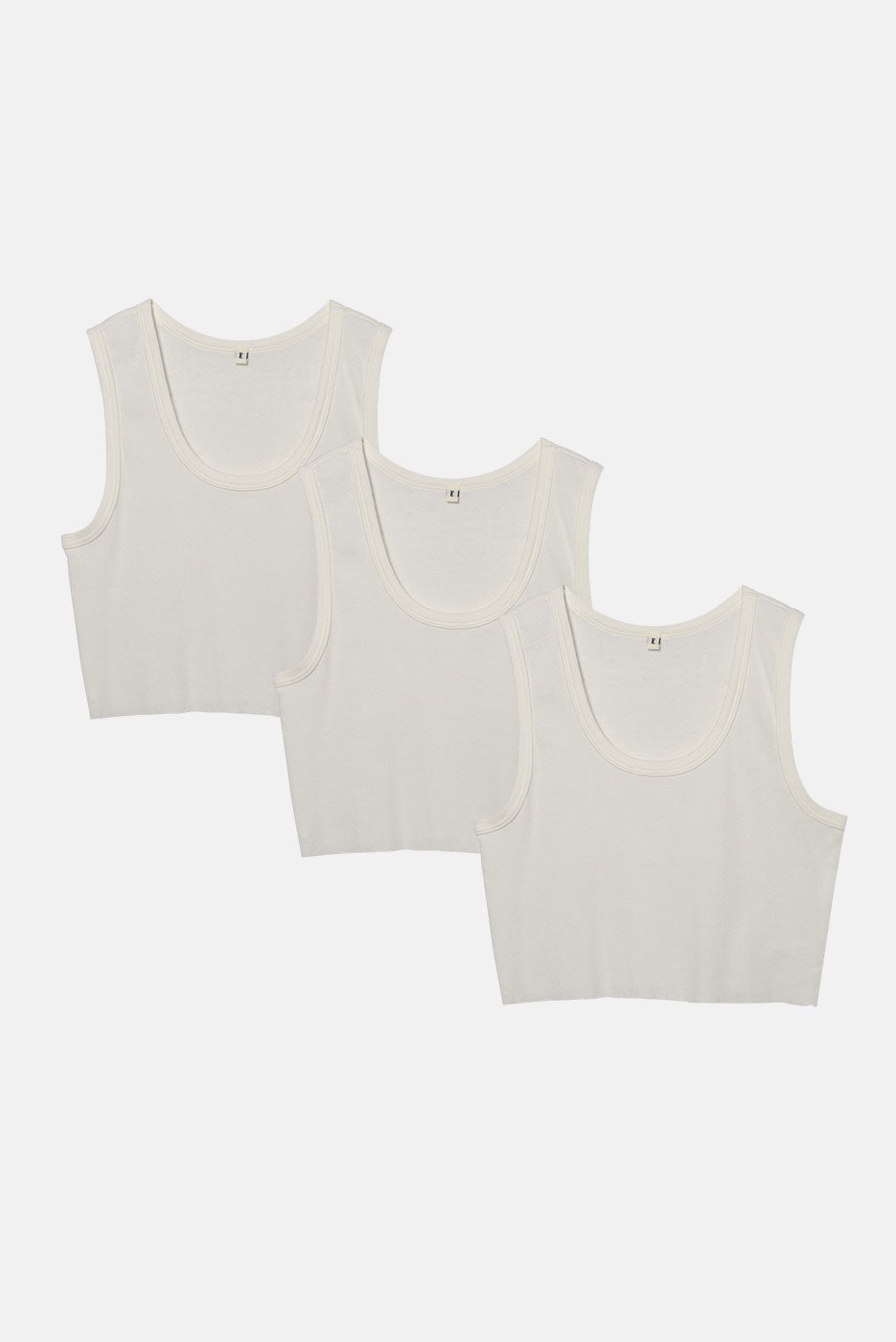 MALIBU CROP TANK 3 PACK