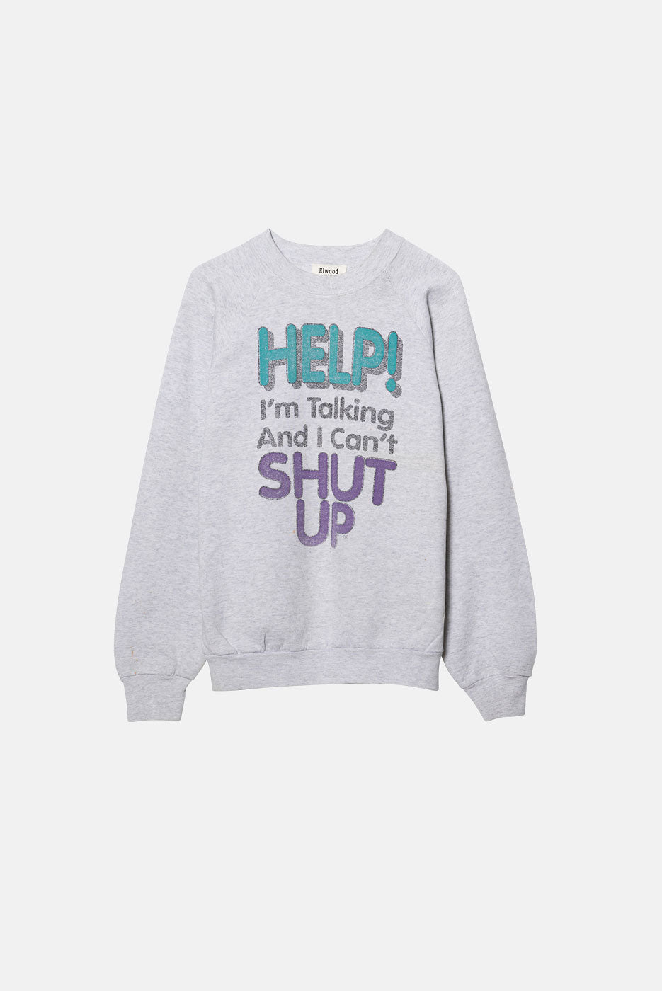 VINTAGE SHUT UP CREWNECK - M