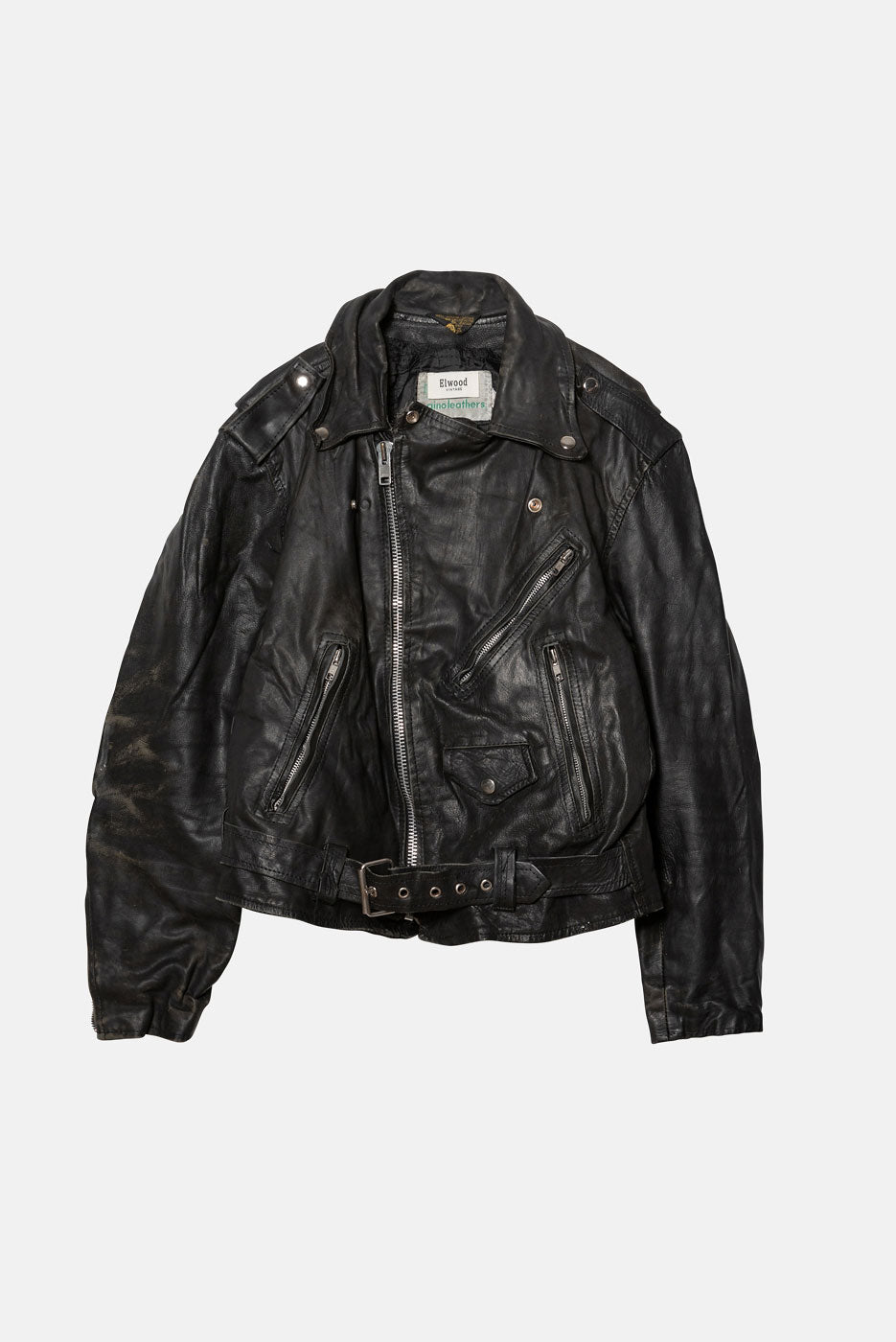 VINTAGE LEATHER JACKET - S/M