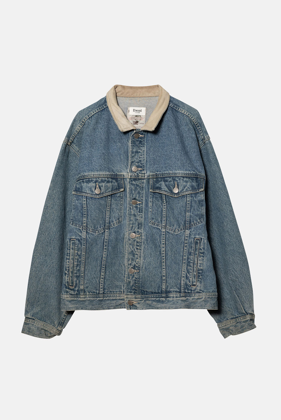 VINTAGE DENIM JACKET INDIGO - L