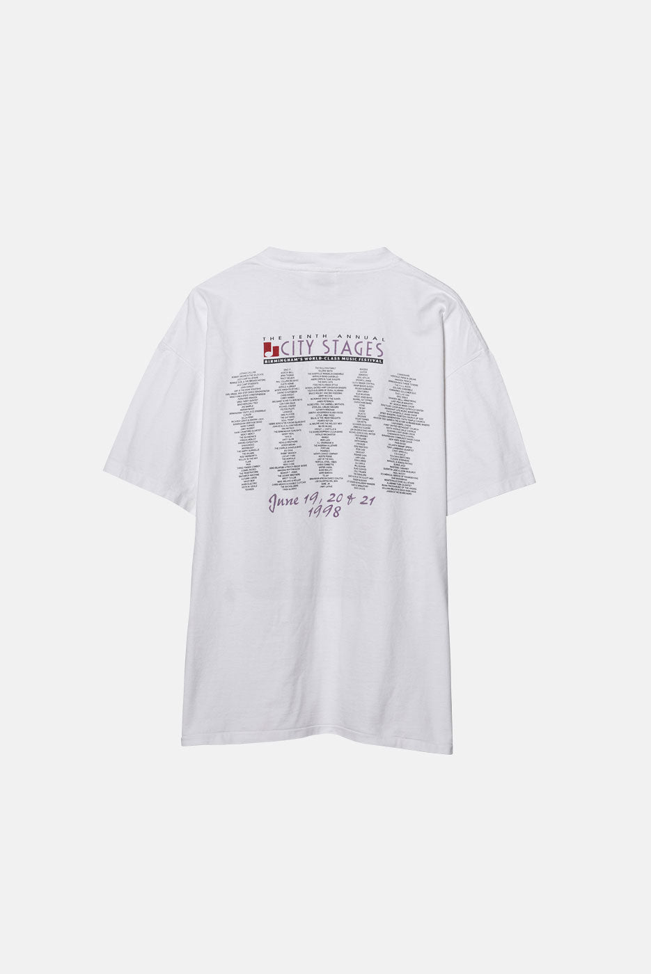 VINTAGE 98' CITY STAGES TEE - L