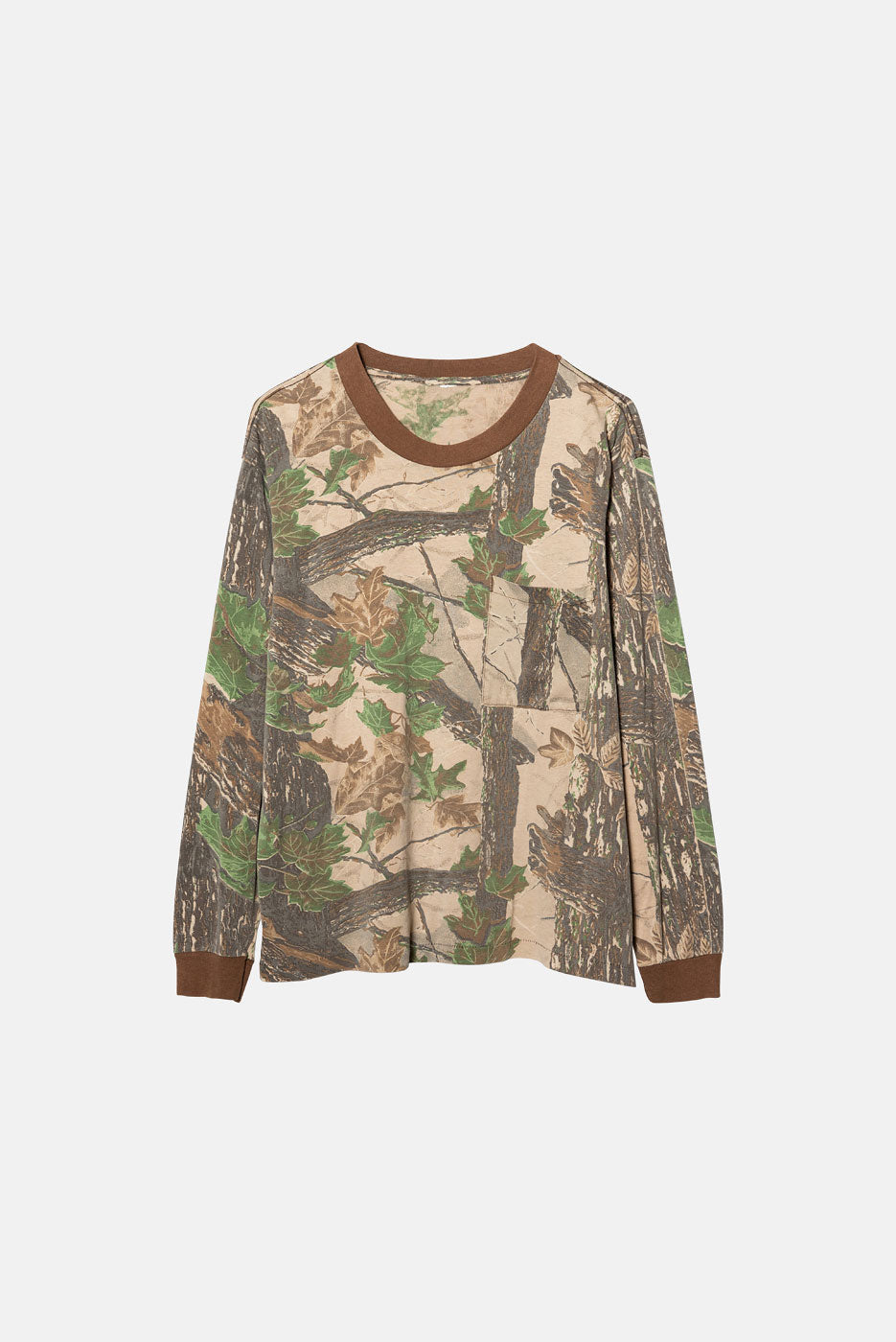 VINTAGE REAL TREE L/S TEE - S
