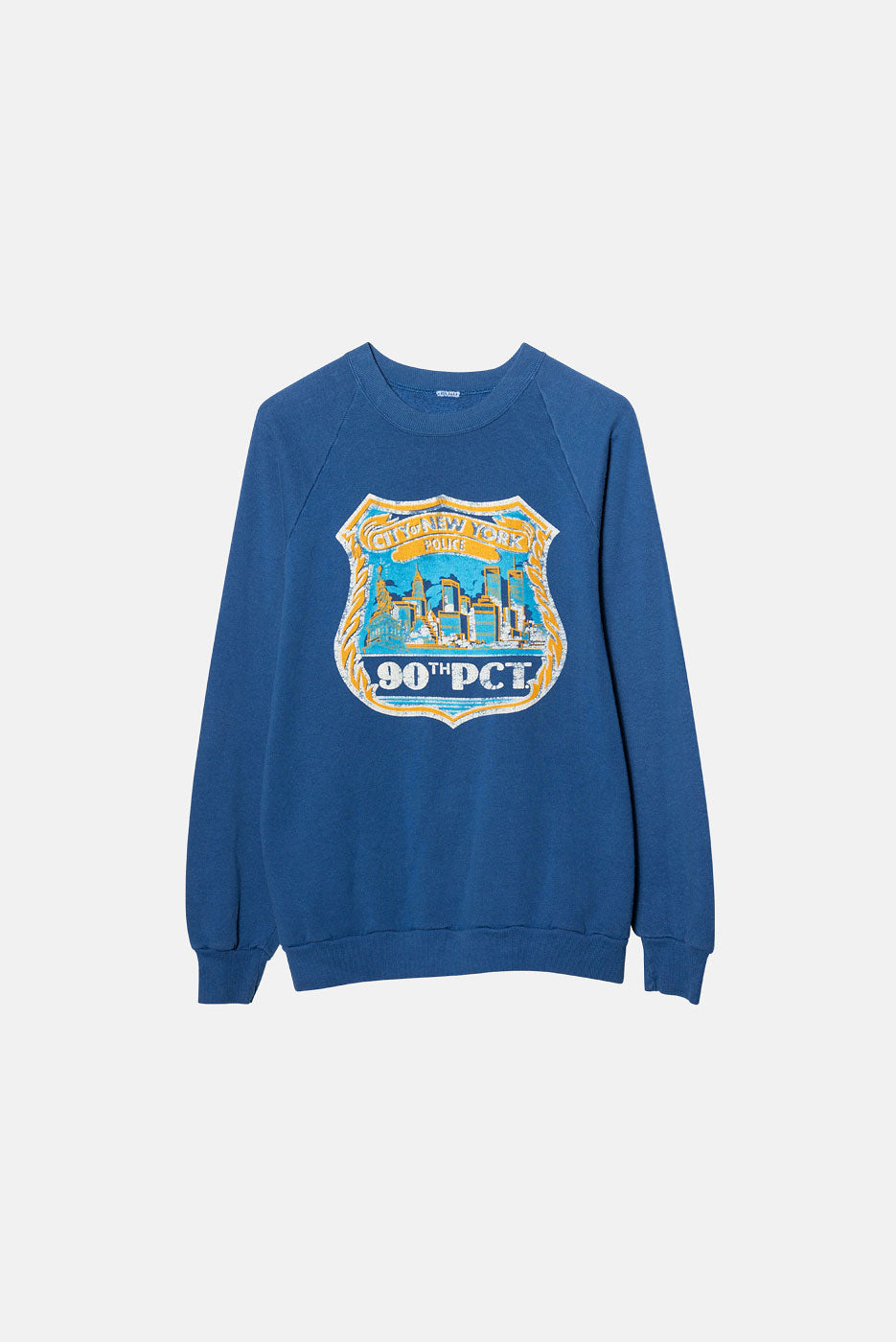 VINTAGE NYPD RAGLAN CREWNECK