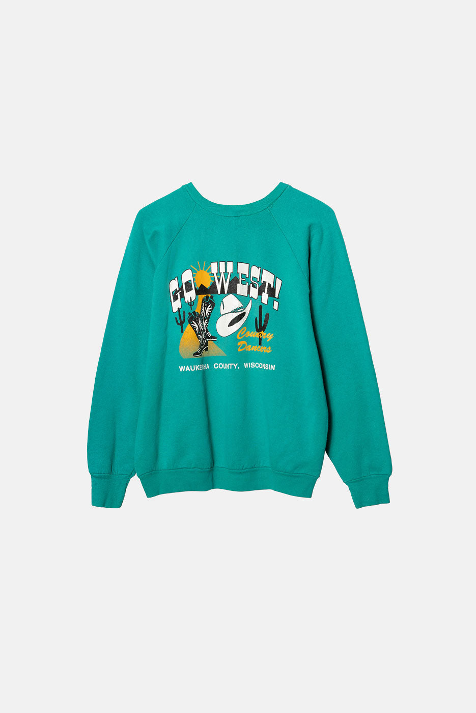 VINTAGE GO WEST CREWNECK