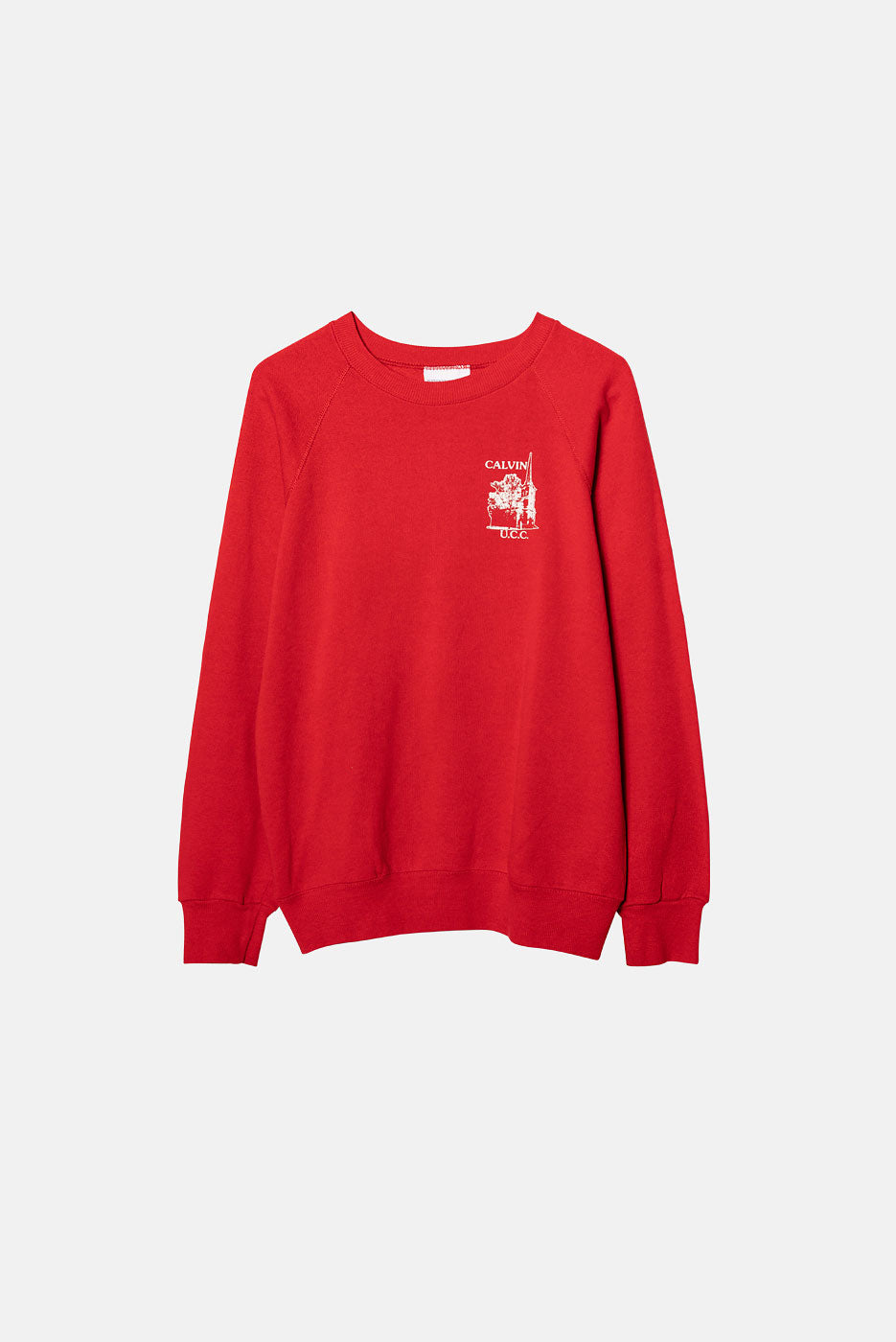 VINTAGE CALVIN UCC RAGLAN CREWNECK