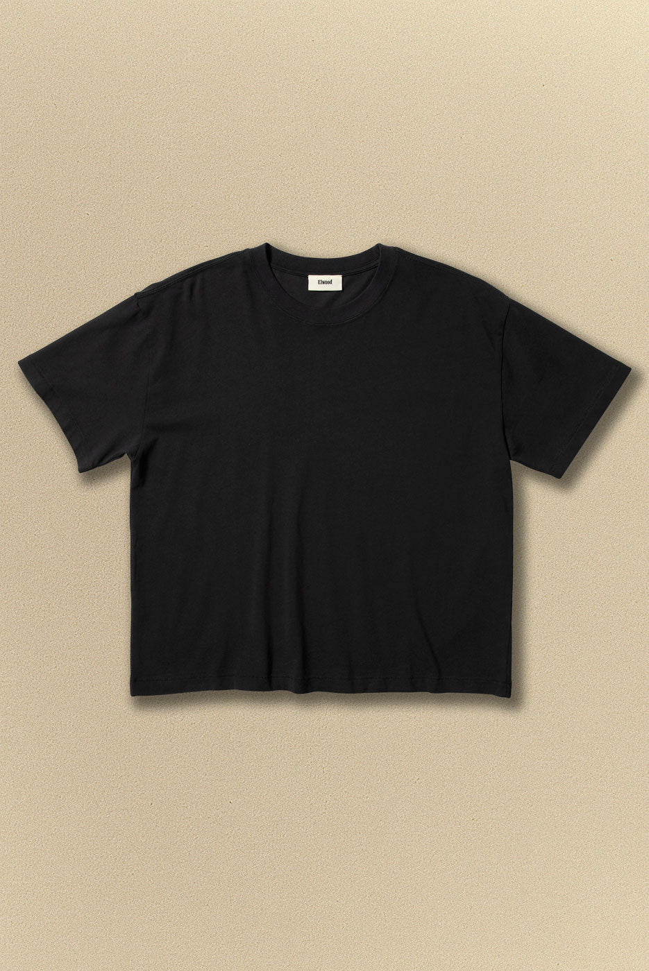 CROP HILL TEE in VINTAGE BLACK – Elwood Clothing