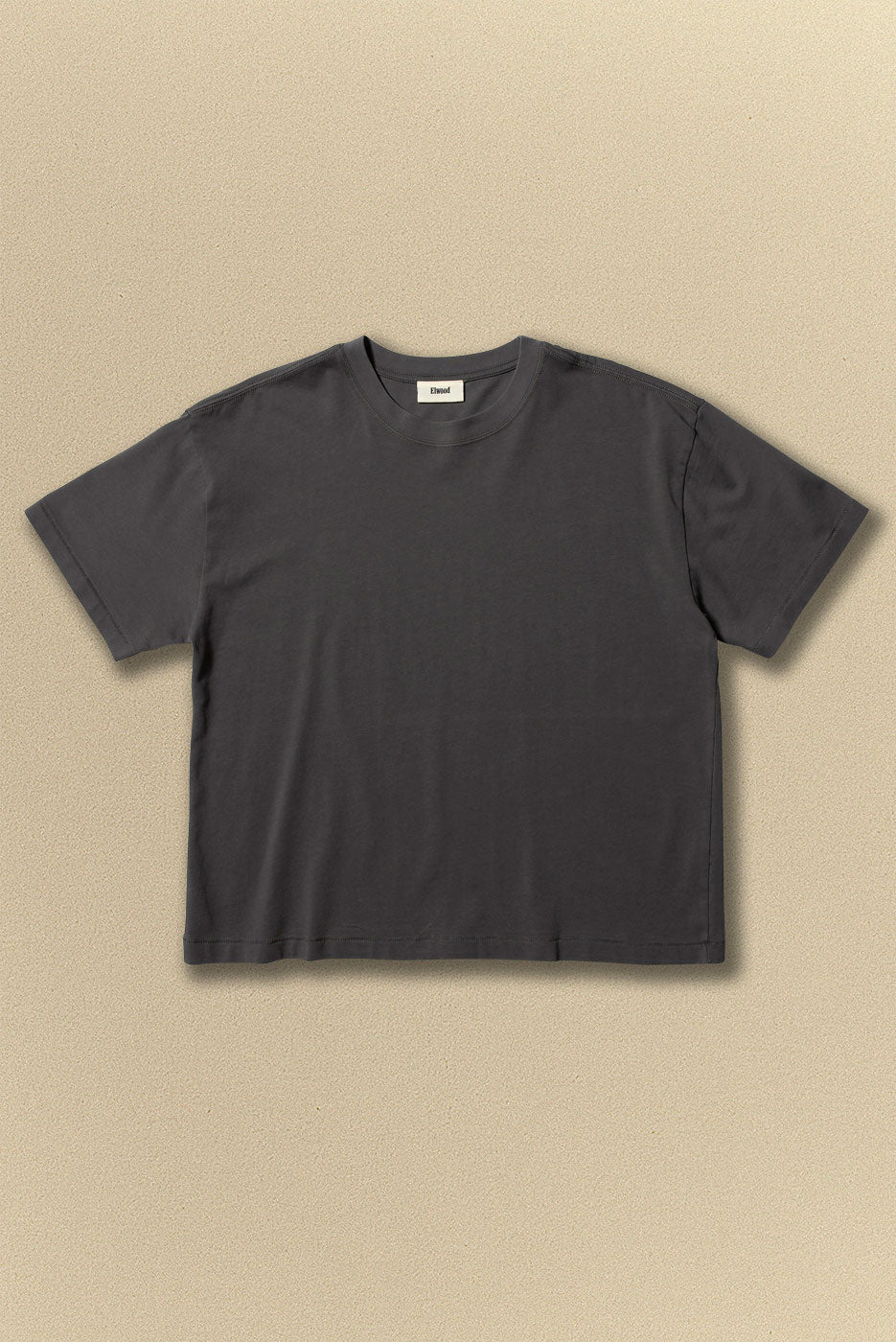 CROP HILL TEE in VINTAGE GREY – Elwood Clothing