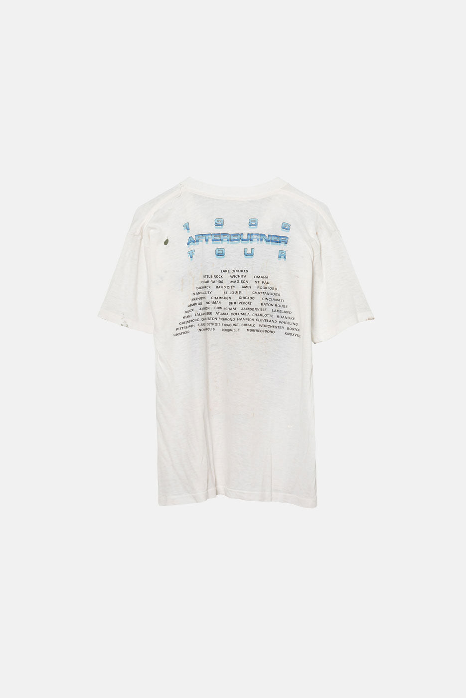 VINTAGE 86' ZZ TOP AFTERBURNER TEE