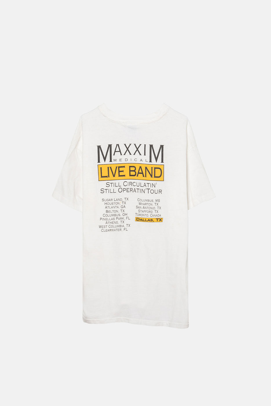 VINTAGE MAXXIM TOUR TEE