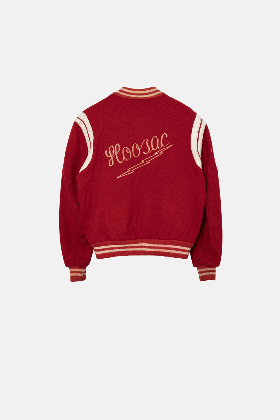 VINTAGE RED LETTERMAN JACKET