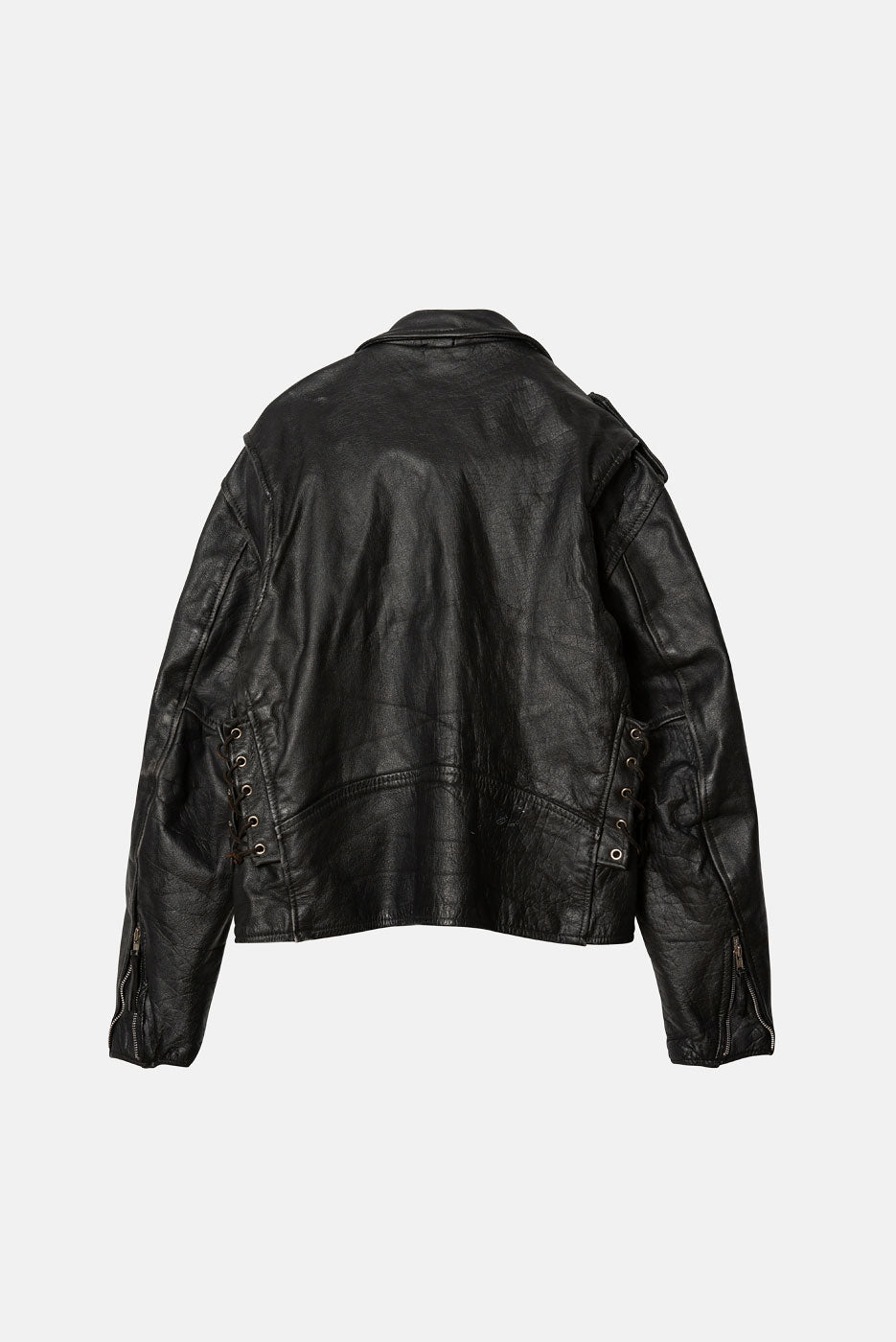 VINTAGE FIRST LEATHER JACKET - S