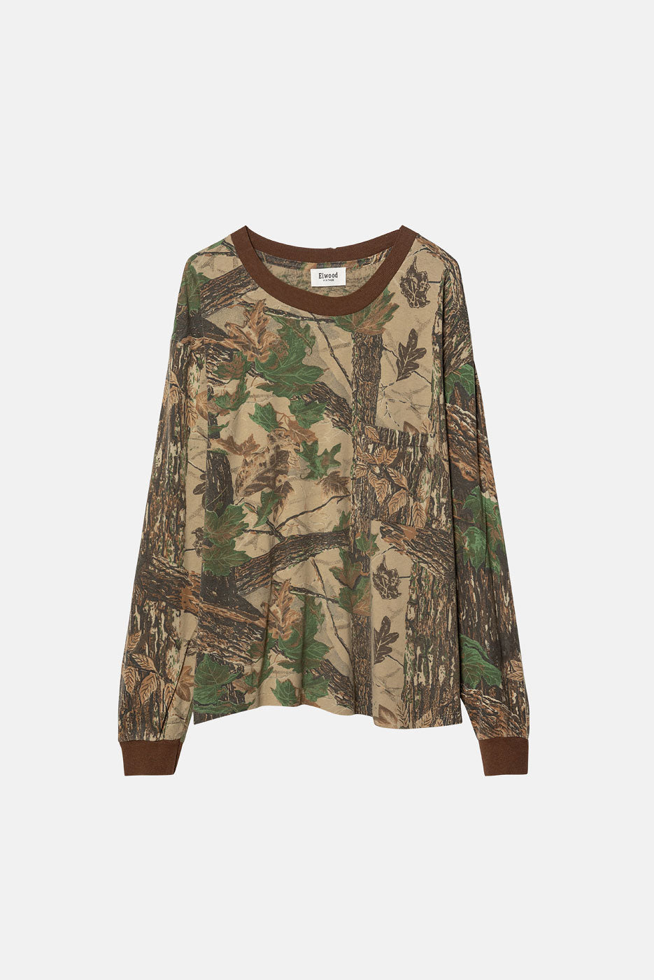 VINTAGE REAL TREE LS TEE - L