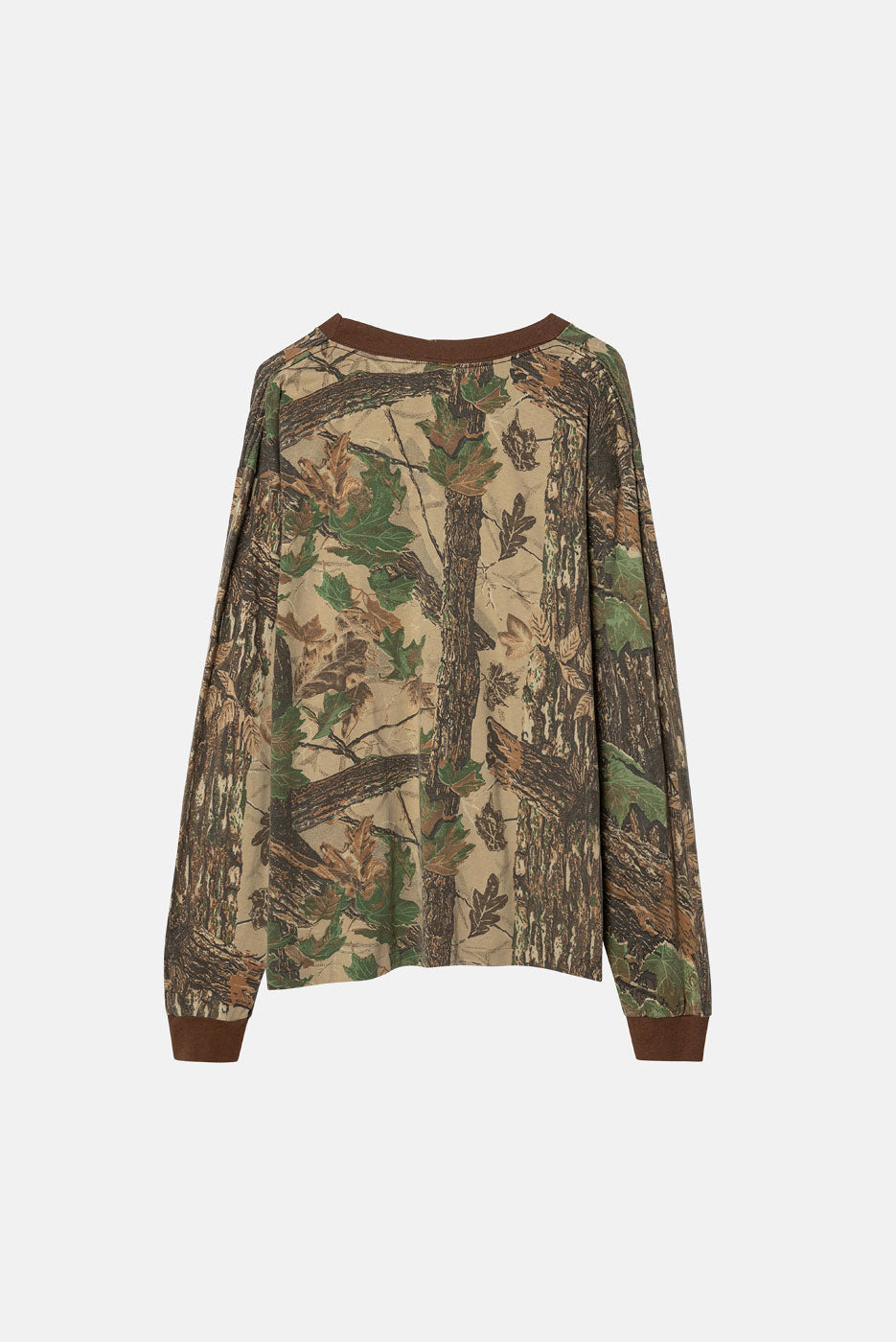 VINTAGE REAL TREE LS TEE - L