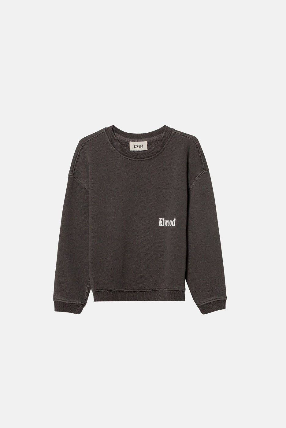 KIDS TRADEMARK CREWNECK in VINTAGE GREY – Elwood Clothing