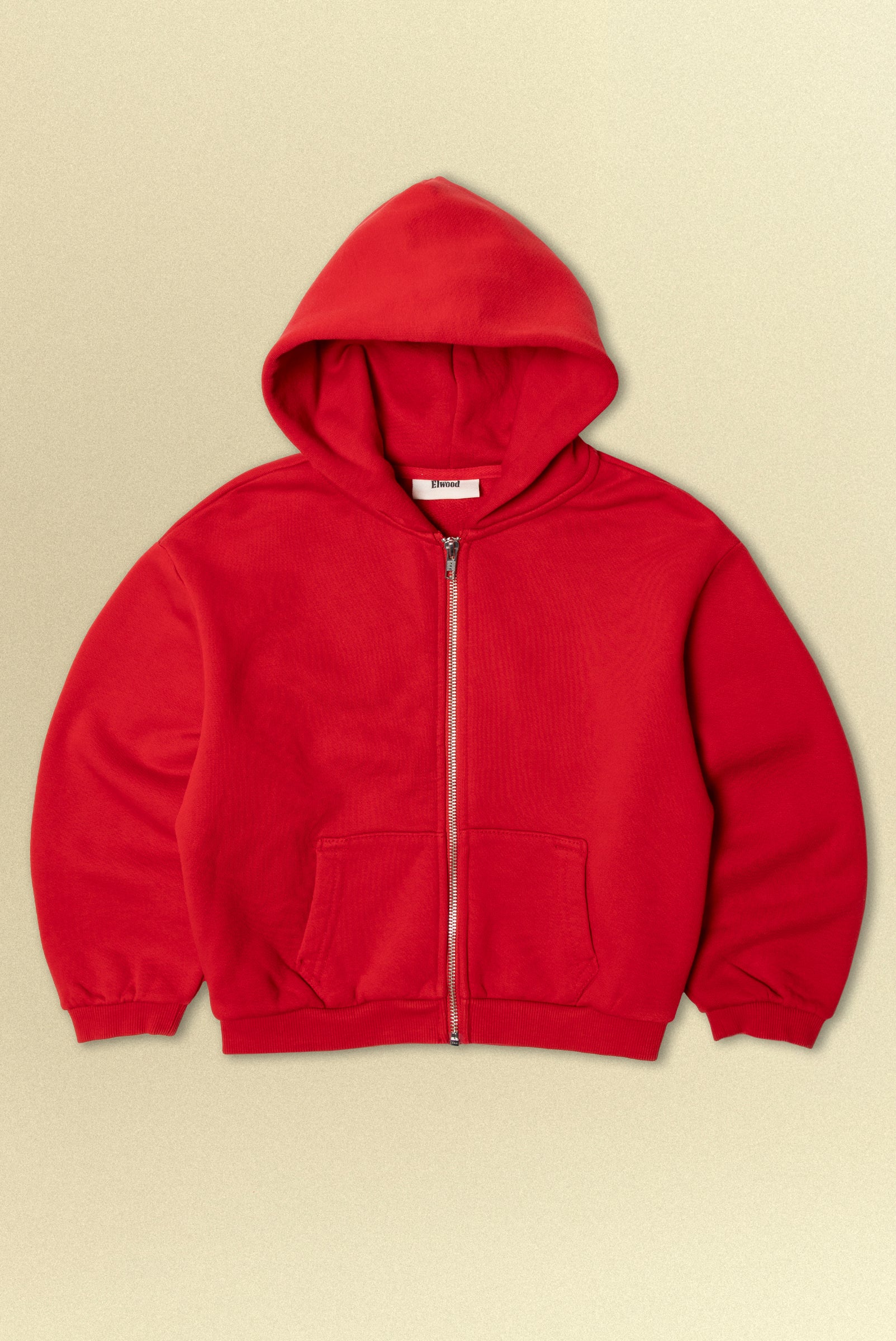 KIDS CORE ZIP HOODIE in RED – Elwood Clothing