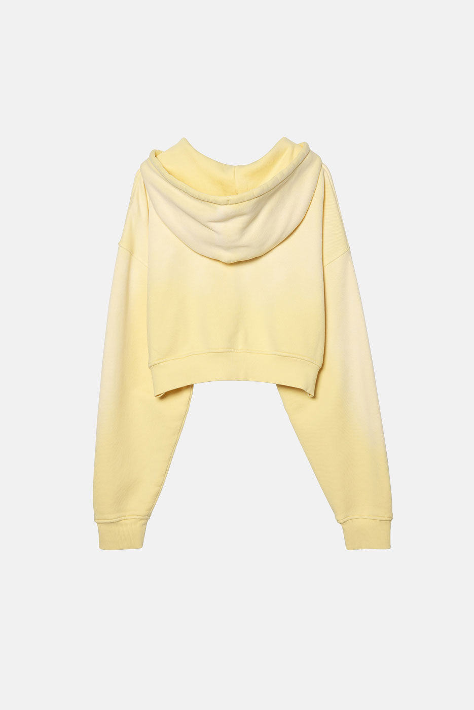 BABYDOLL CROP ZIP HOODIE