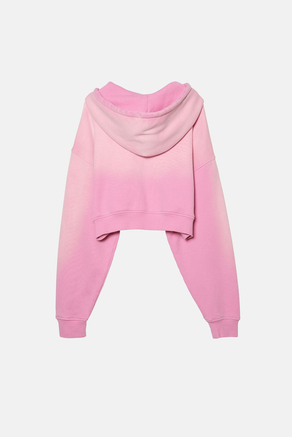 BABYDOLL CROP ZIP HOODIE