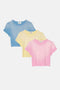 BABYDOLL CORE TEE 3 PACK