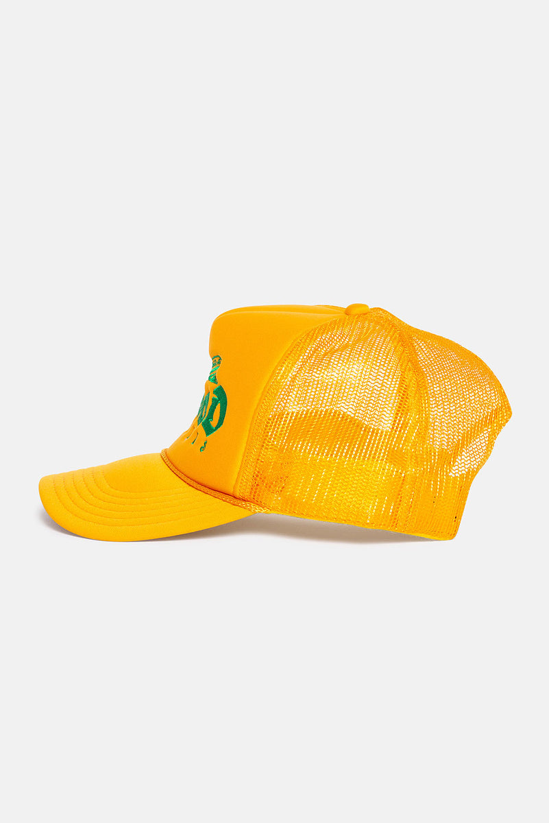 AIRLINES TRUCKER CAP in YELLOW – Elwood Clothing