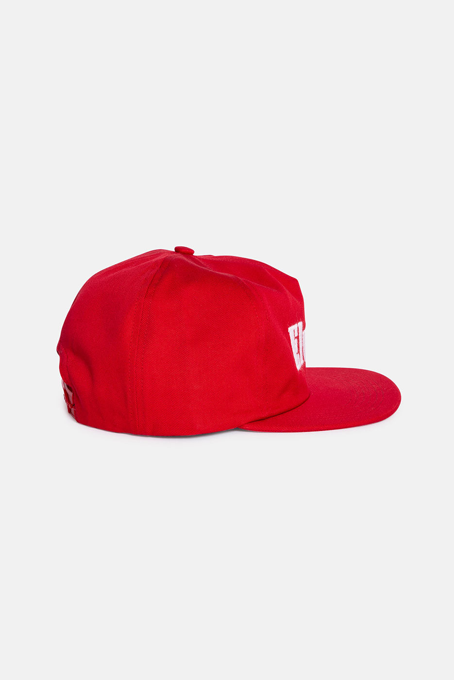 TRADEMARK CAP in RED / NATURAL – Elwood Clothing